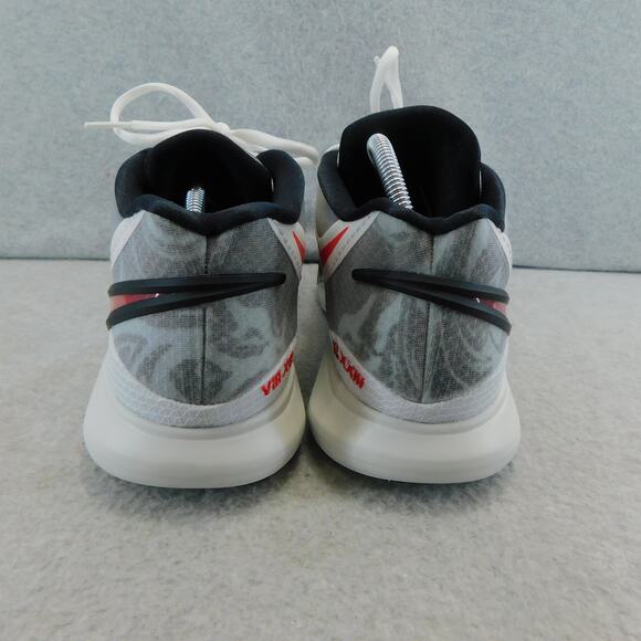 Nike Men's Kyrie 8 White University Red Sneakers - Size 13 - Picture 8 of 10